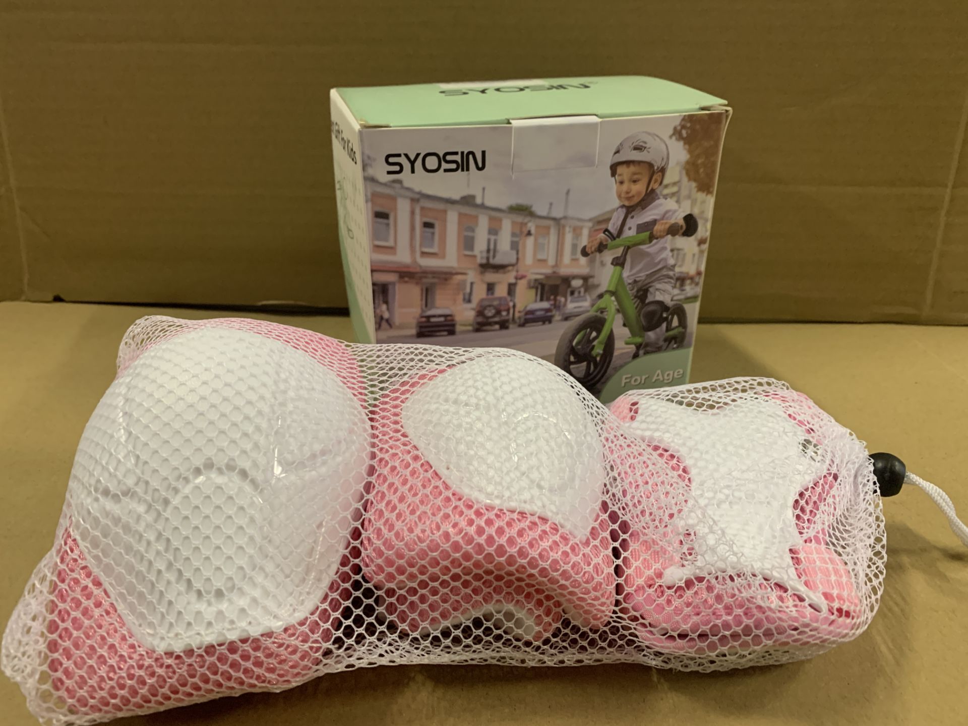 22 X BRAND NEW CYCLING STUFF SYOSIN PROTECTIVE GEAR SETS FOR AGE 3-9 INCLUDING WRIST, ELBOW AND KNEE