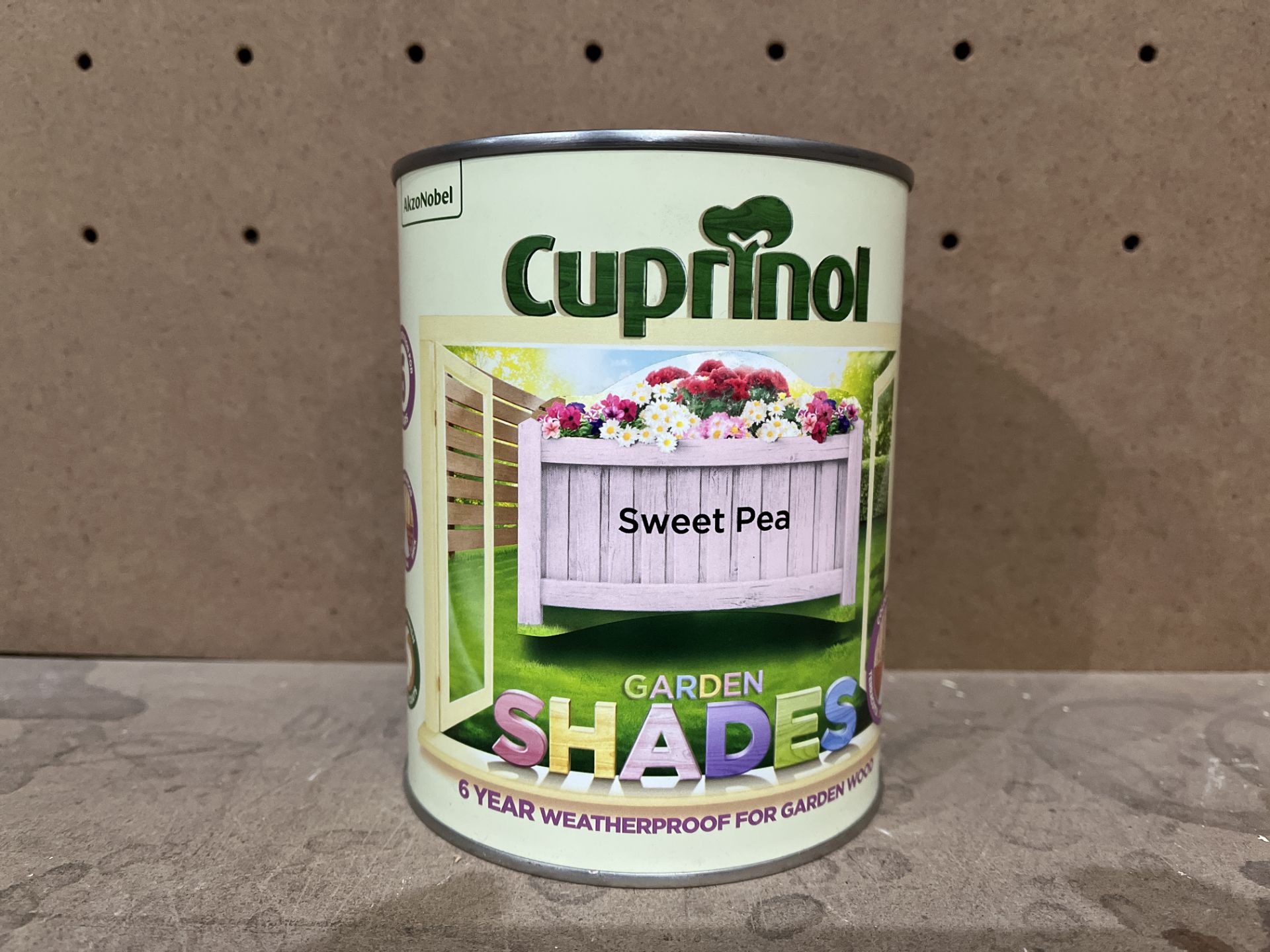 10 X BRAND NEW CUPRINOL GARDEN SHADES SWEET PEA MATT WOOD PAINT 1L PCK