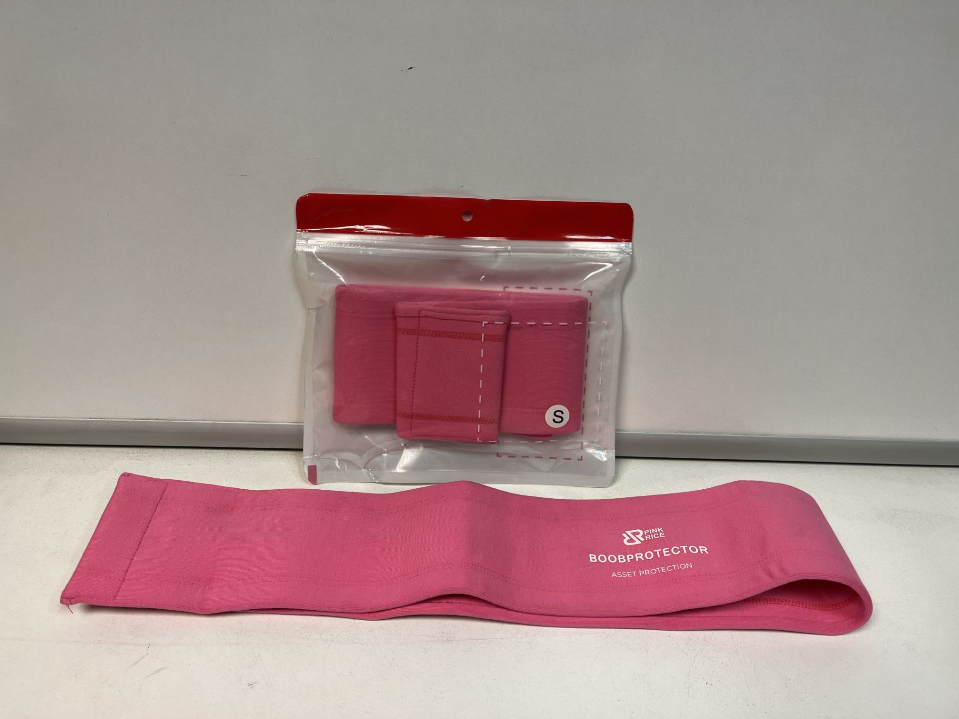 25 X BRAND NEW PINK RICE BOOB PROTECTORS IN VARIOUS SIZES (COLOURS MAY VARY) R5