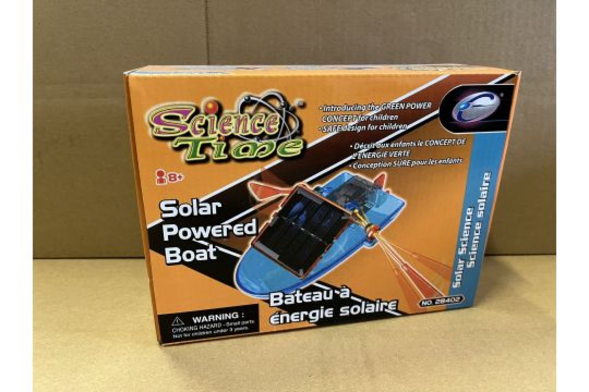 24 X BRAND NEW SCIENCE TIME EDUCATIONAL SOLAR POWERED BOAT S1P