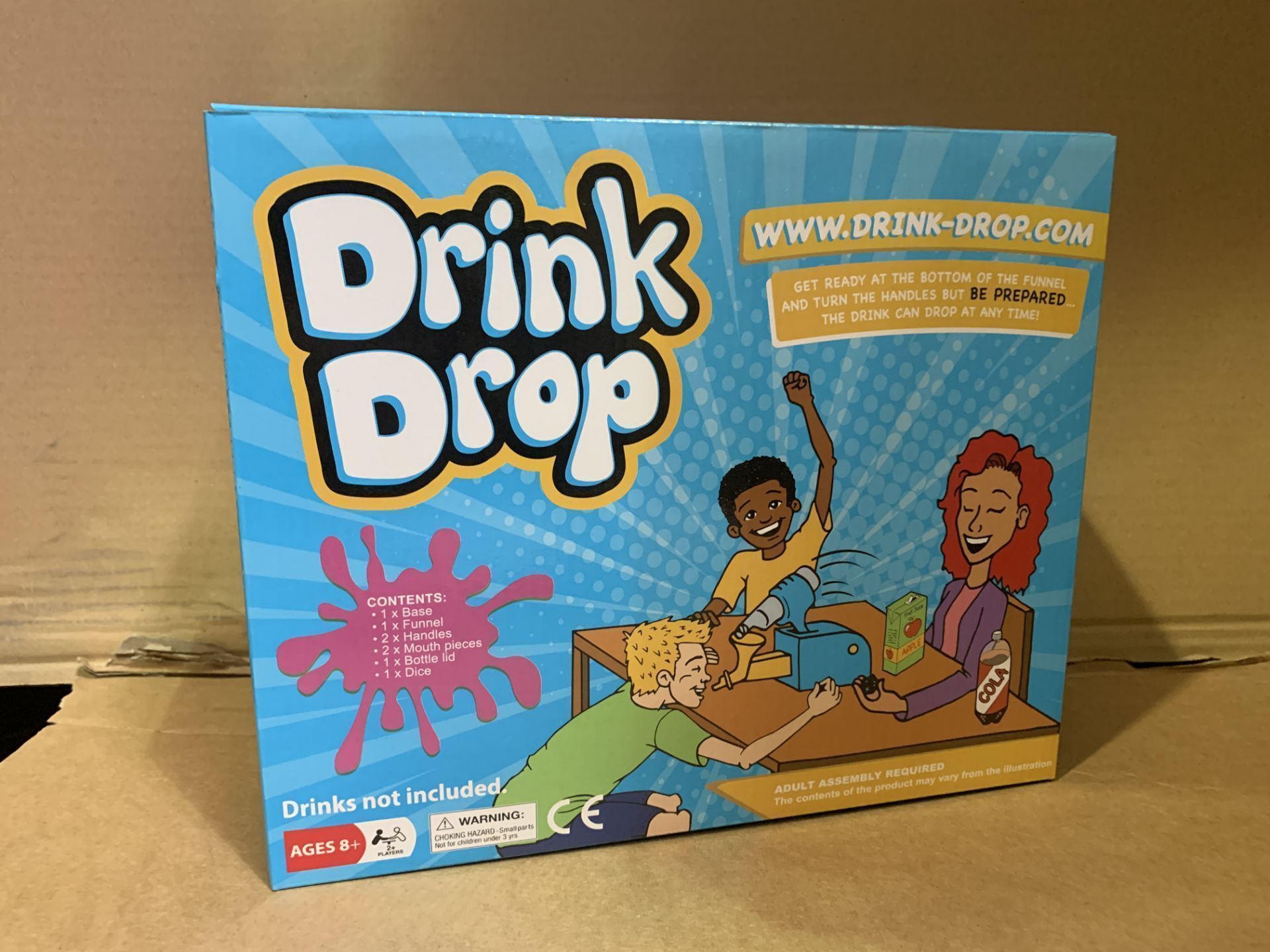 25 X BRAND NEW DRINKS DROP GAMES RRP £22 EACH PW