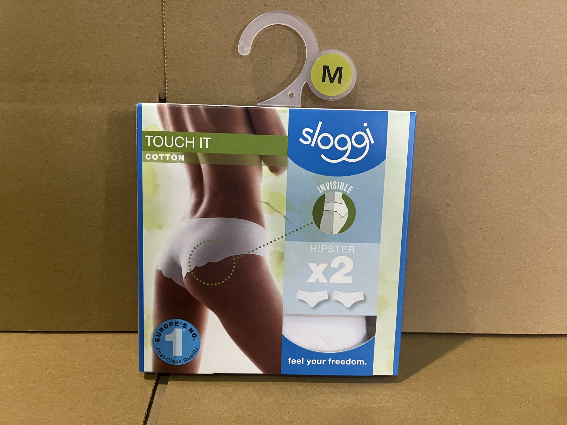 10 X BRAND NEW SLOGGI PACKS OF 2 LADIES PANTS SIZE SMALL R15