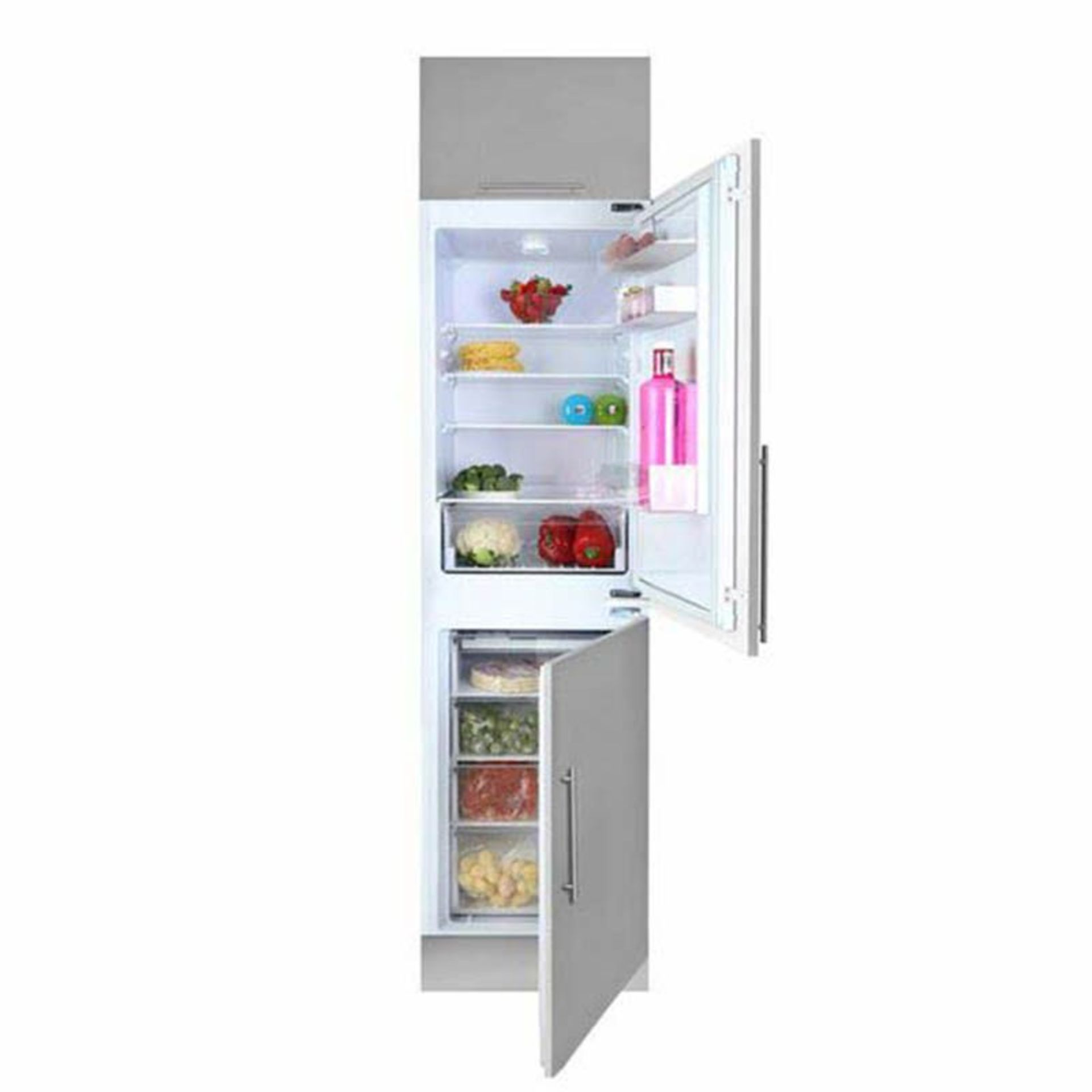 (BB43) Teka TKI4 350 SD Built-In 50/50 Fridge Freezer - White. RRP £521.00. The Teka TKI4 350 SD