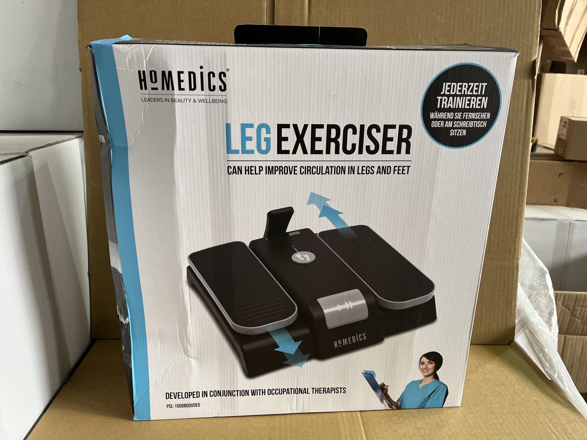 3 X BRAND NEW HOMEDICS LEG EXERCISERS TO HELP IMPROVE CIRCULATION IN LEGS AND FEET RRP £69 EACH R15 - Image 2 of 2