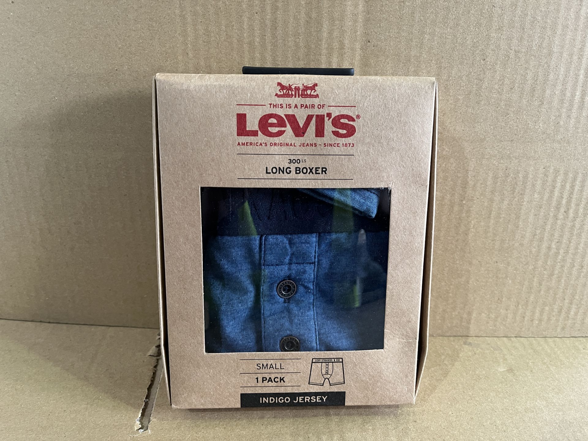 10 X BRAND NEW LEVI LONGER LEG BOXER SHORTS (SIZES MAY VARY_ SS24