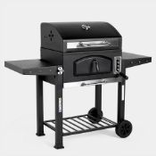 American Style Charcoal BBQ Grill. (REF250-ROW1) This American Style BBQ will have the neighbours