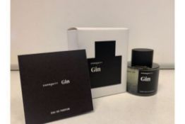 2 X BRAND NEW COMMODITY GIN 100ML EDT SPRAY RRP £100 EACH