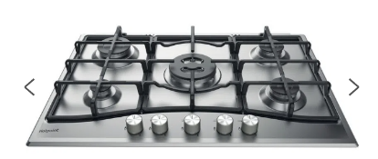 (AF134) New Hotpoint PCN 751 T/IX/H Gas Hob - Stainless Steel. RRP £395.00. Let all your culinary