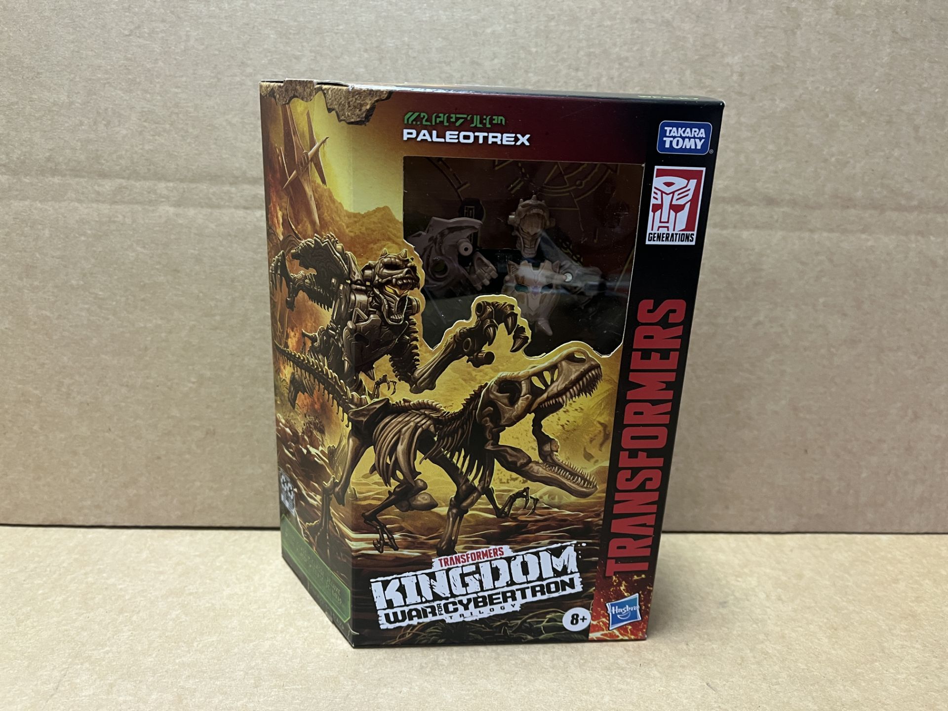 8 X BRAND NEW HASBRO TRANSFORMERS WAR FOR CYBERTON KINGDOM PALEOTREX FIGURES RRP £30 EACH EBR