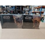 9 X MIXED STAR WARS LEGION MIXED LOT EXPANSIONS; HAN SOLO, REBEL TROOPERS ETC - PCK