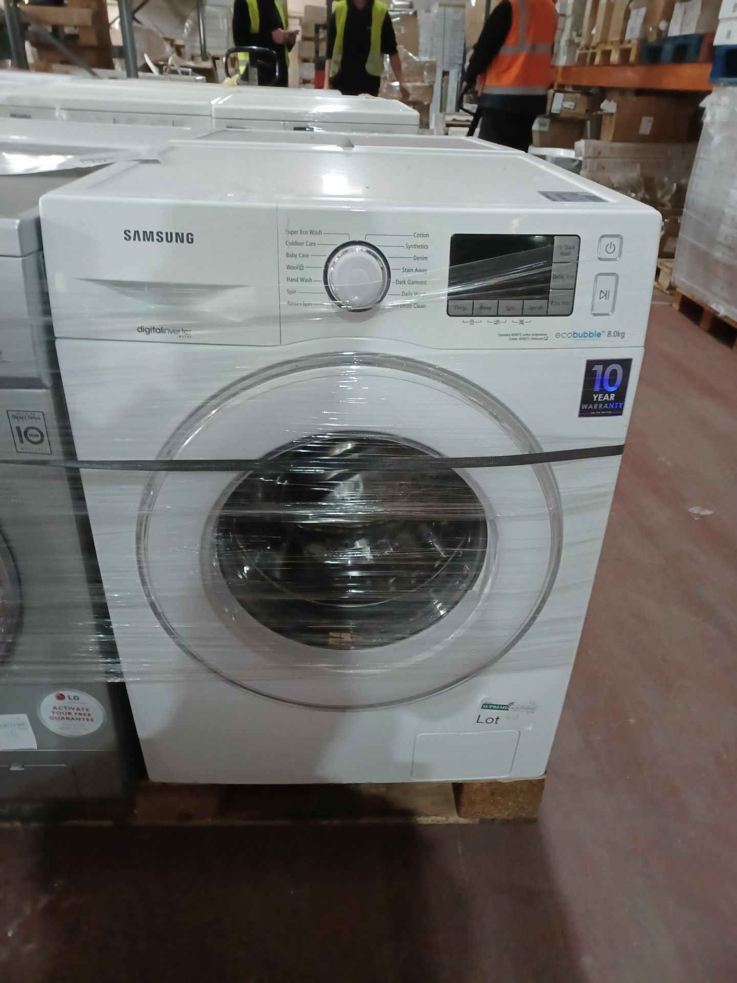 Samsung Series Digital Inverter EcoBubble Washing Machine 1400rpm 8kg RRP £527.00 Refurbished