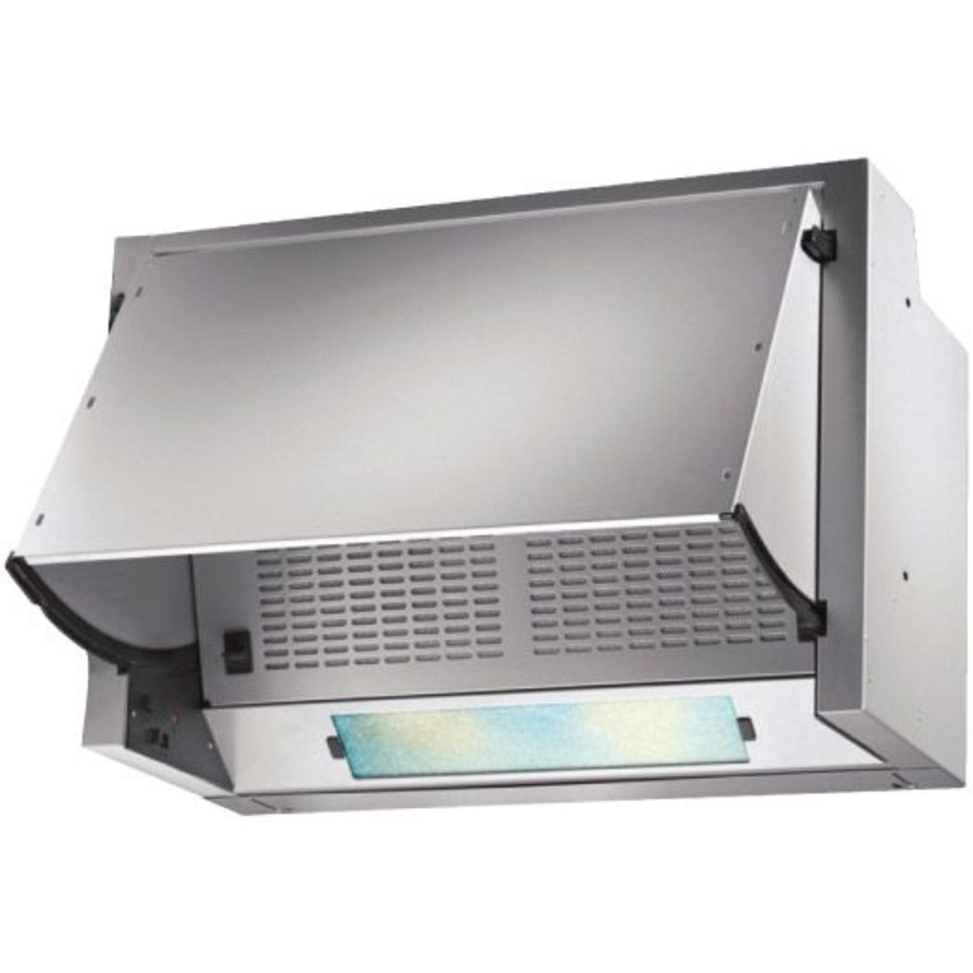 (AG37) New Prima Grey Integrated Cooker Hood - PRCH550. RRP £119.99.