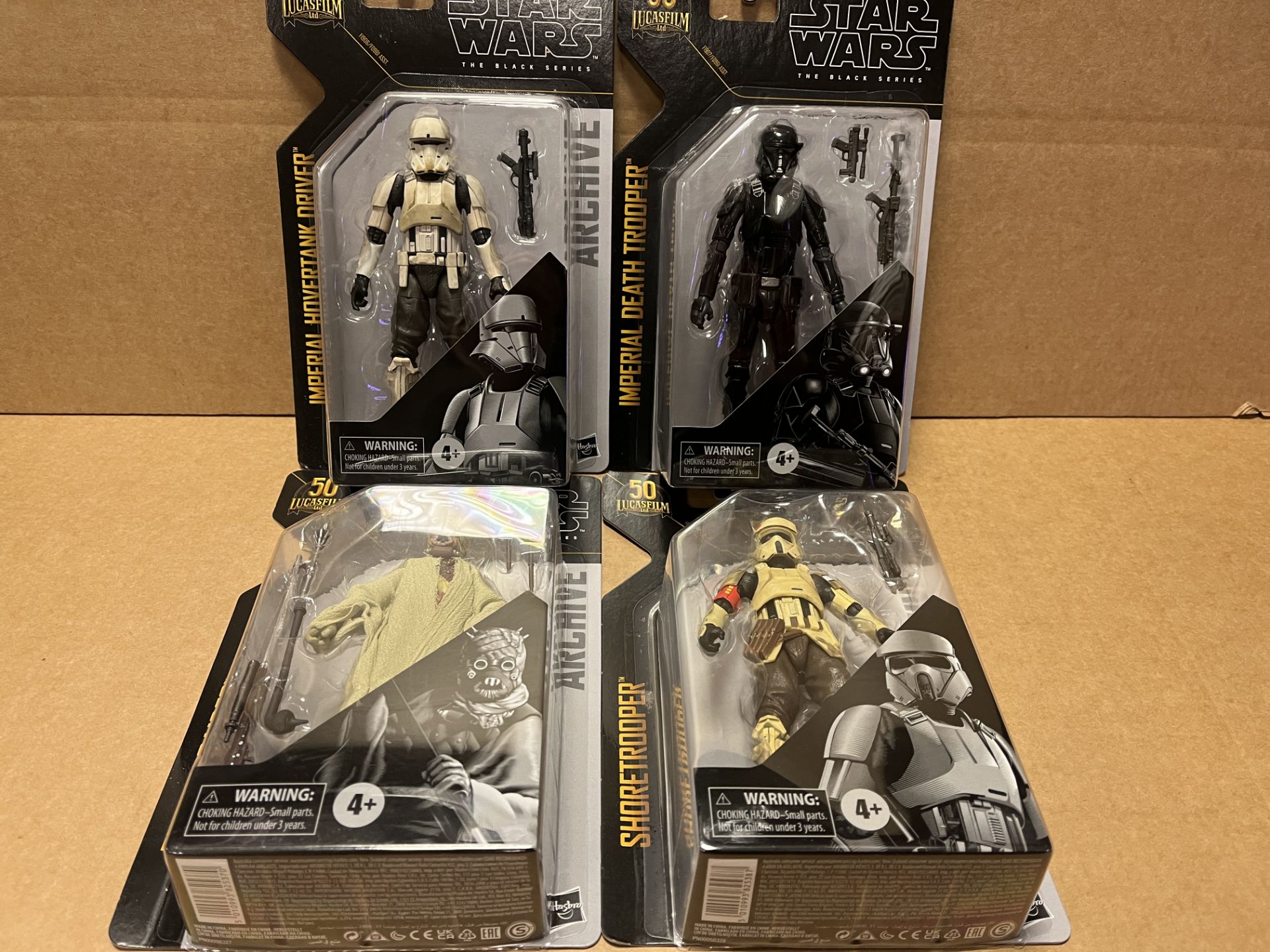 8 X BRAND NEW ASSORTED STAR WARS ASSORTED GREATEST HITS COLLECTABLE FIGURES RRP £30-40 EACH EBR
