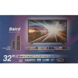 BAIRD 32 INCH SMART TV WITH FULL HD, HDR LED TV. (P/W)