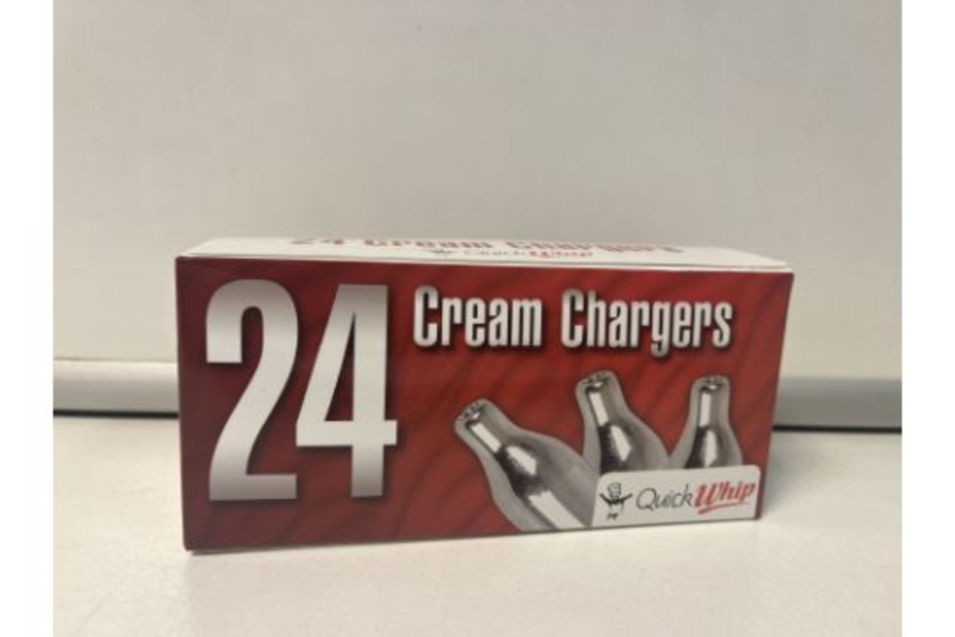 144 X NEW BOXED QUICKWHIP CREAM CHARGERS 8G. (6 BOXES) OFC