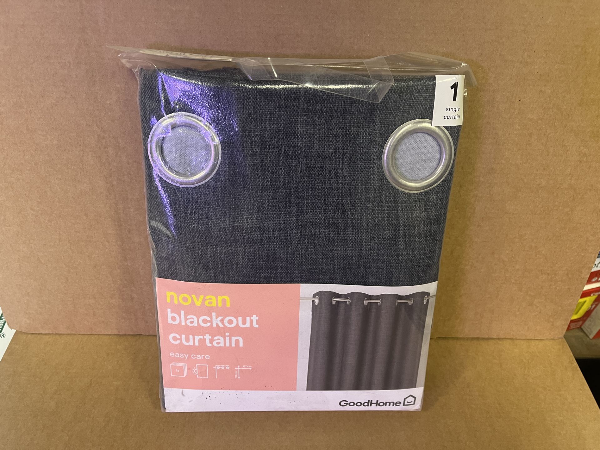 11 X BRAND NEW TAOWA GREY CURTAINS 260 X 140CM EBR