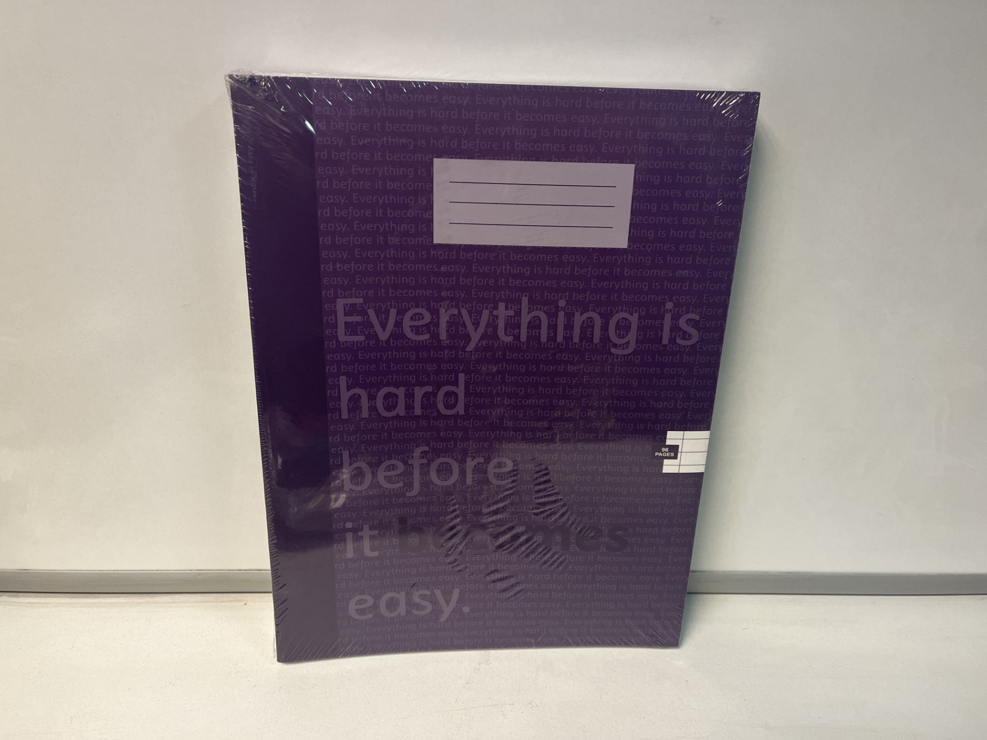 120 X BRAND NEW PURPLE EXERCISE BOOKS 96 PAGES R18