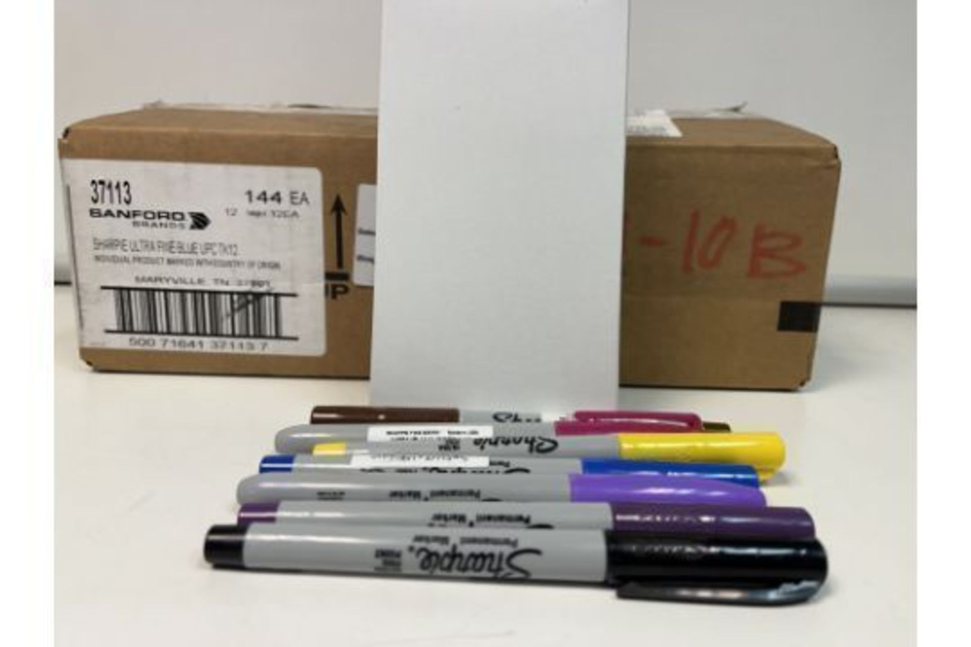 PALLET TO CONTAIN 1,440 X BRAND NEW ASSORTED SHARPIE PENS (COLOURS MAY VARY)