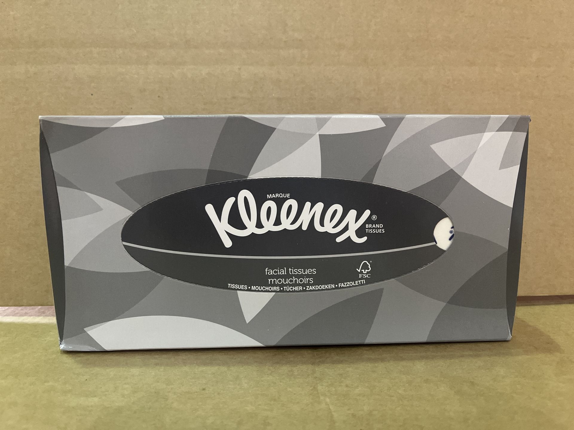 105 X BRAND NEW BOXES OF 100 KLEENEX FACIAL TISSUES IN 5 BOXES R15