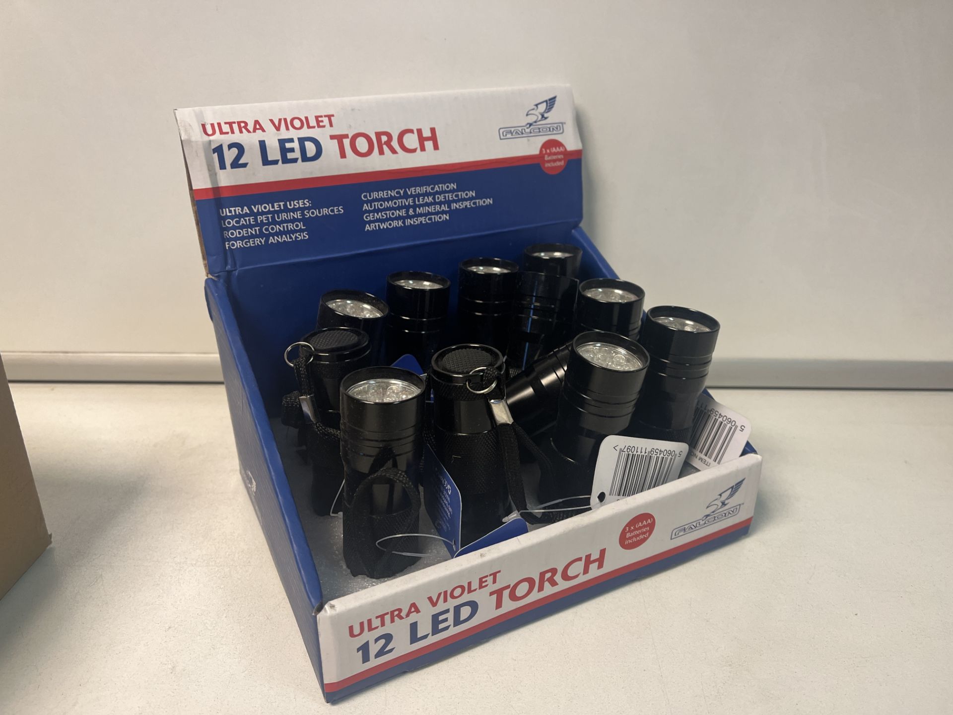 96 X BRAND NEW LED UV TORCHES R19