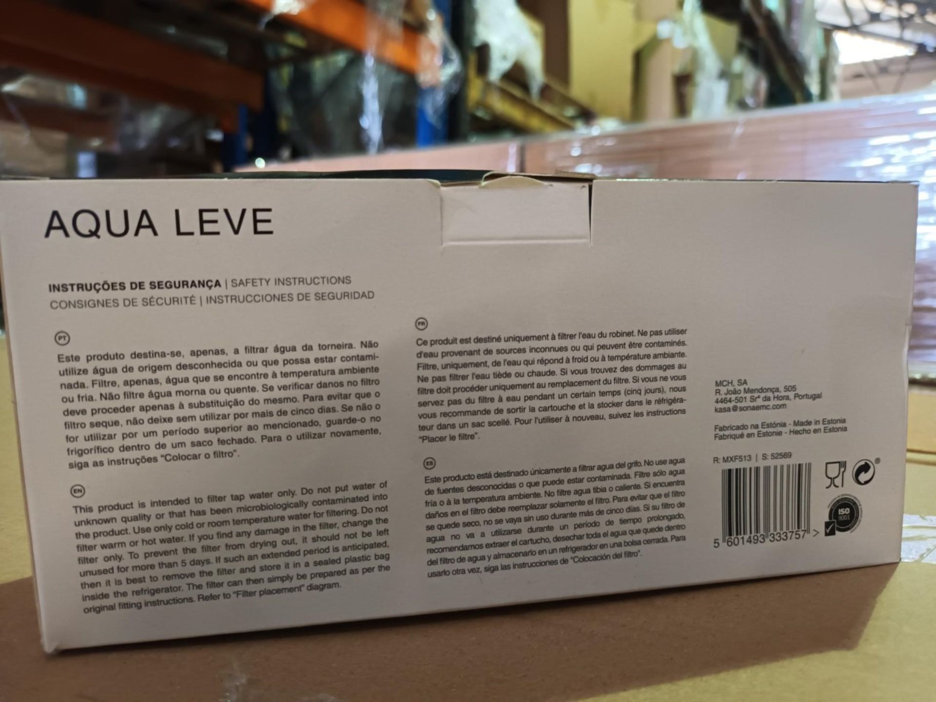 72 x New Boxed Single Kasa Aqua Leve Water Filters. Suitable For Most Modern Water Jugs Including: - Image 2 of 4