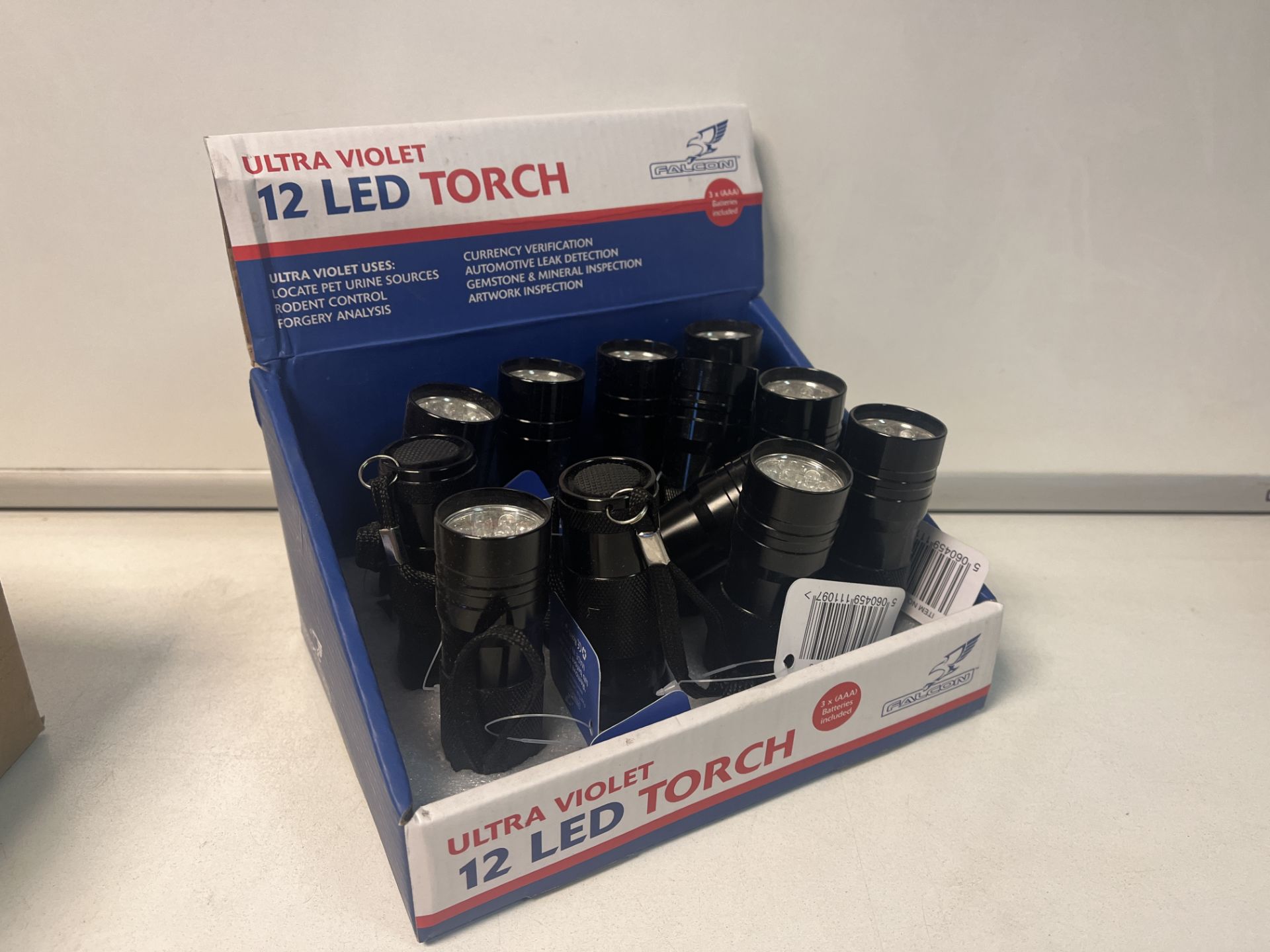 96 X BRAND NEW LED UV TORCHES R19