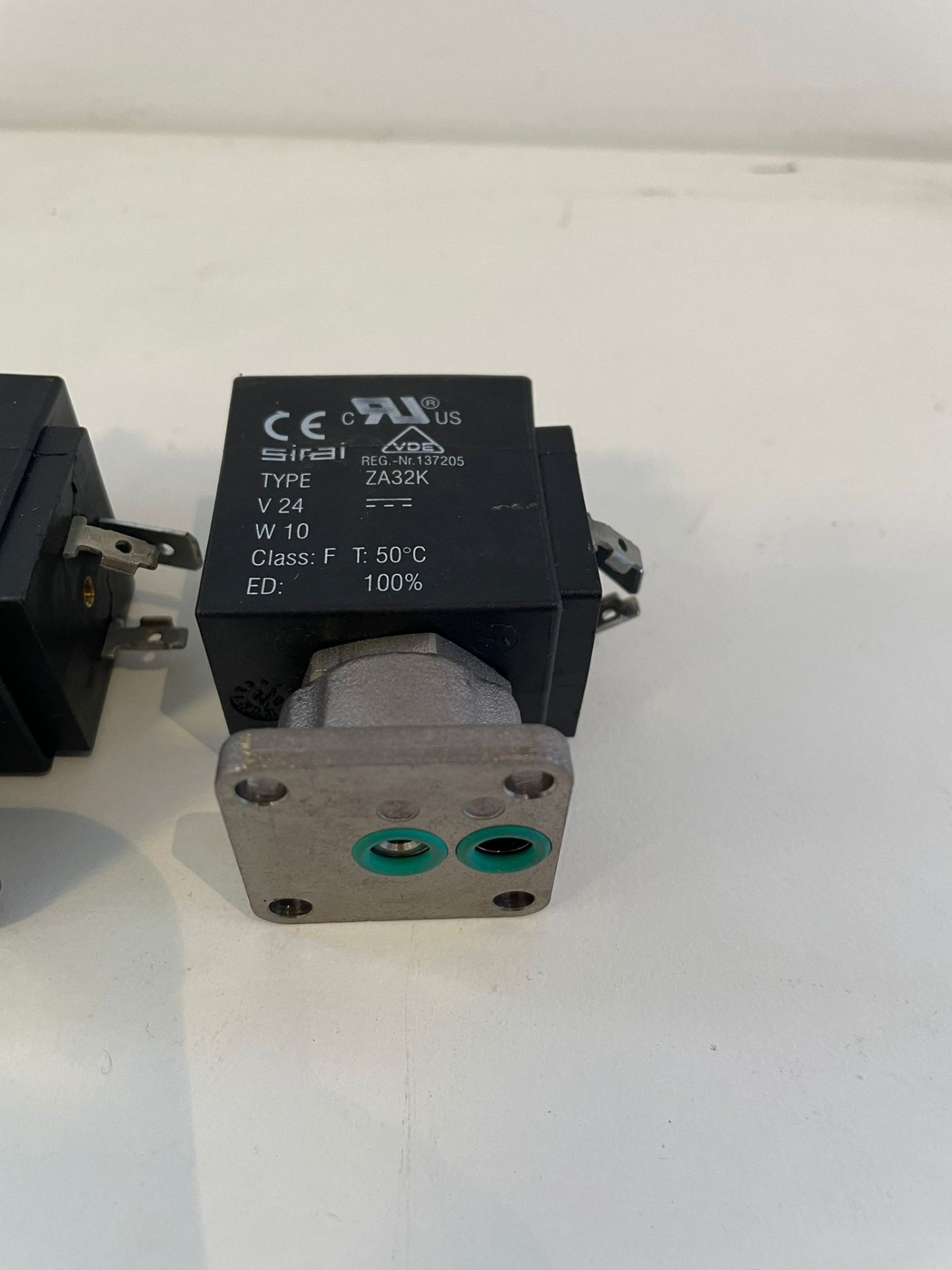 Sirai Solenoid Valve Type ZA32K P/N 533896700 Lot of 10 Majority with copper fixing OPEN / NOT IN - Image 4 of 7