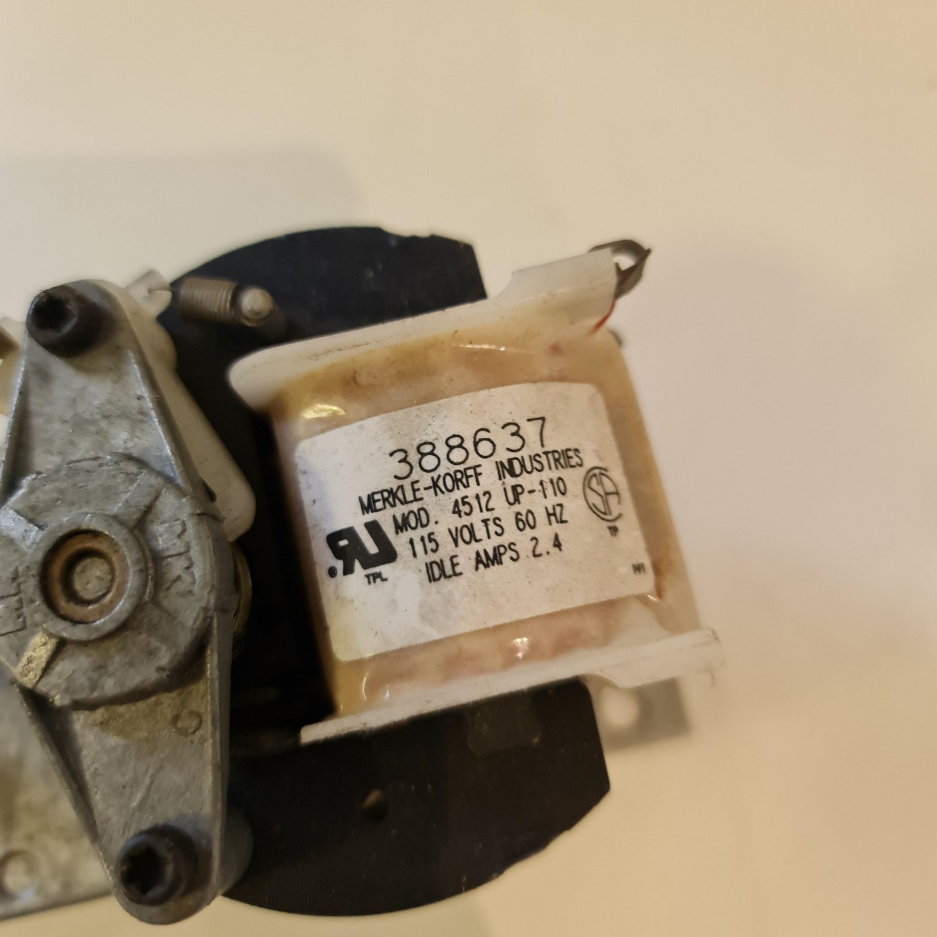 Merkle Korff Vending Machine Gear Motor P/N 388637 Second Hand RRP £100 - Image 2 of 6