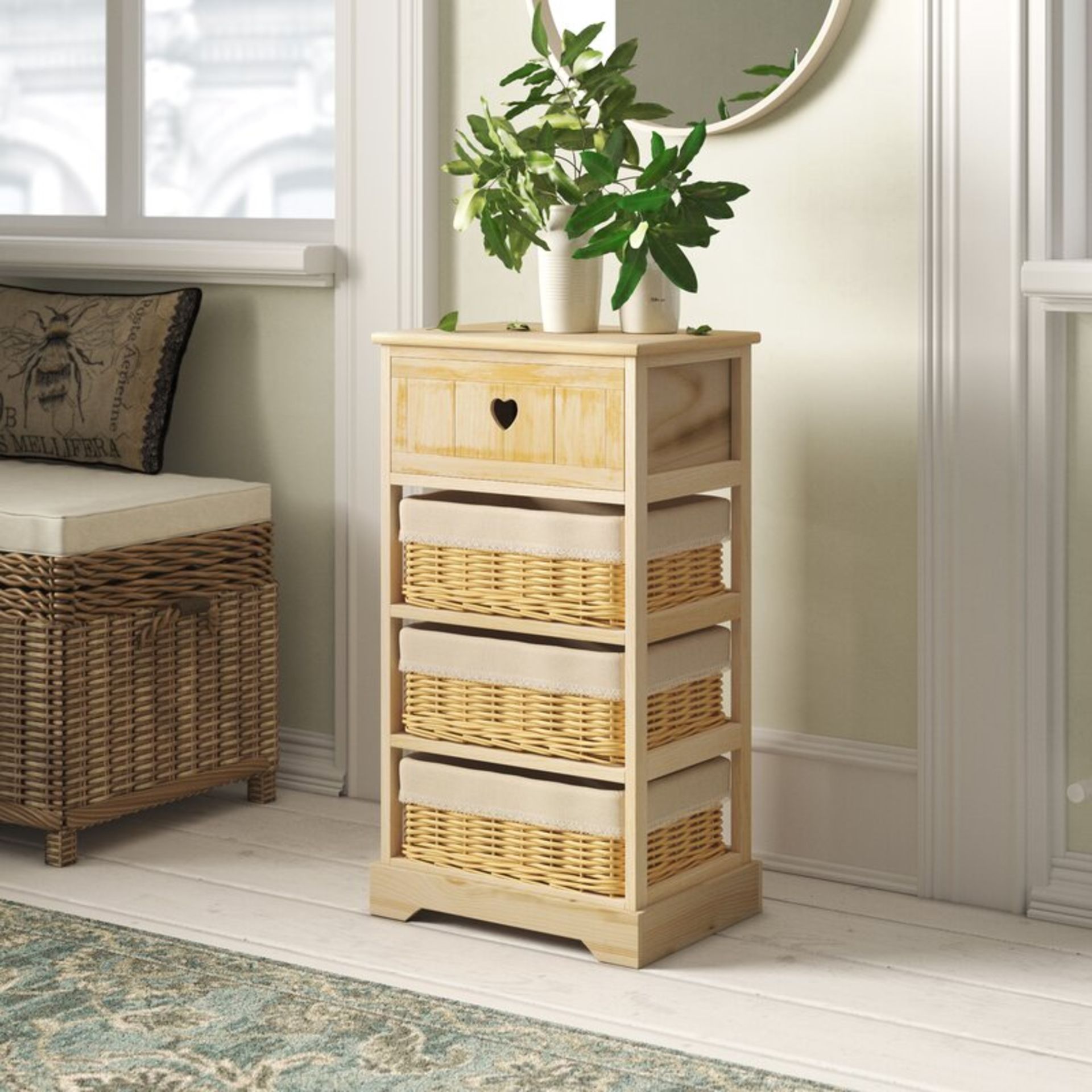 Brambly Cottage Pruitt 4 Drawer Chest RRP £189.99 (WAY2)