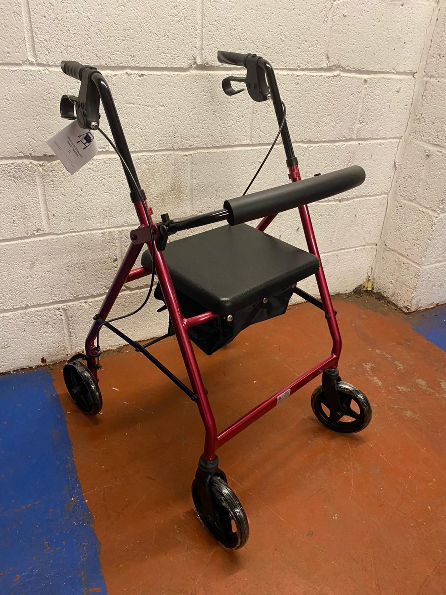 JOB LOT OF 2 Brand new 4-Wheel Rollator RRP £200