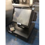POS with cash drawer and card machine