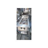 Falcon G3122 double burner on stand