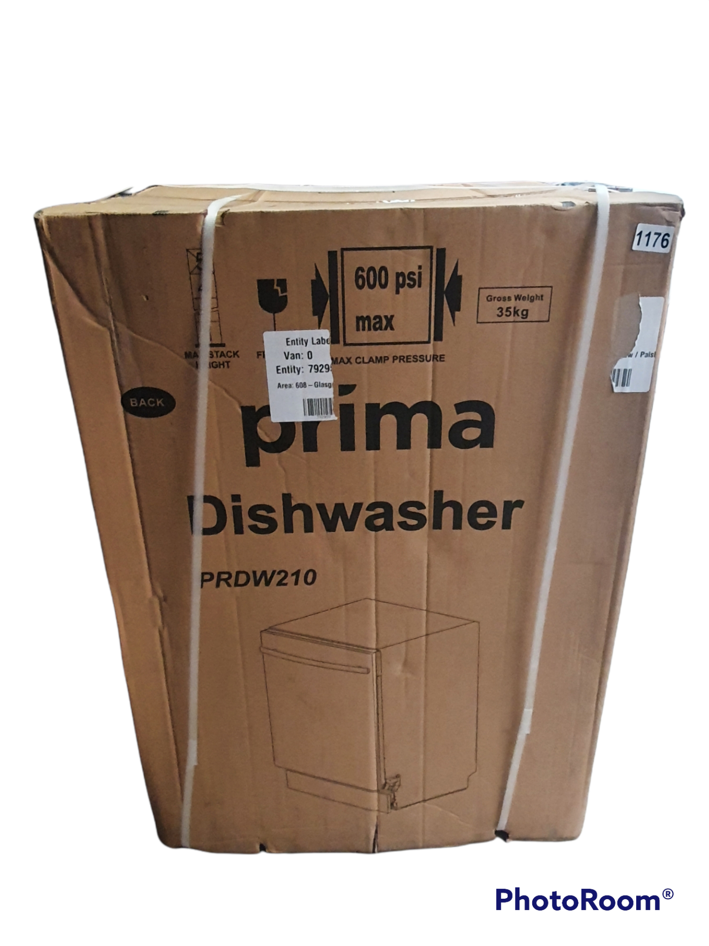 Prima PRDW210 Fully Intergrated 12 Place Dishwasher PRDW210RRP £400