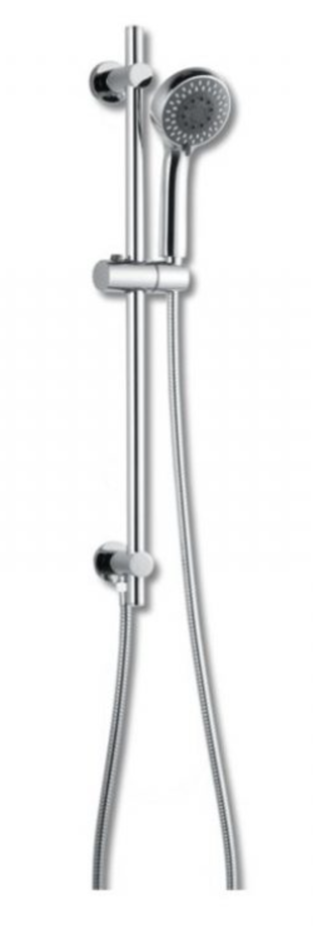 (SP21) New Synergy Shower Slide Rail Kit with Integrated Elbow 700mm. RRP £102.00. This slide rail