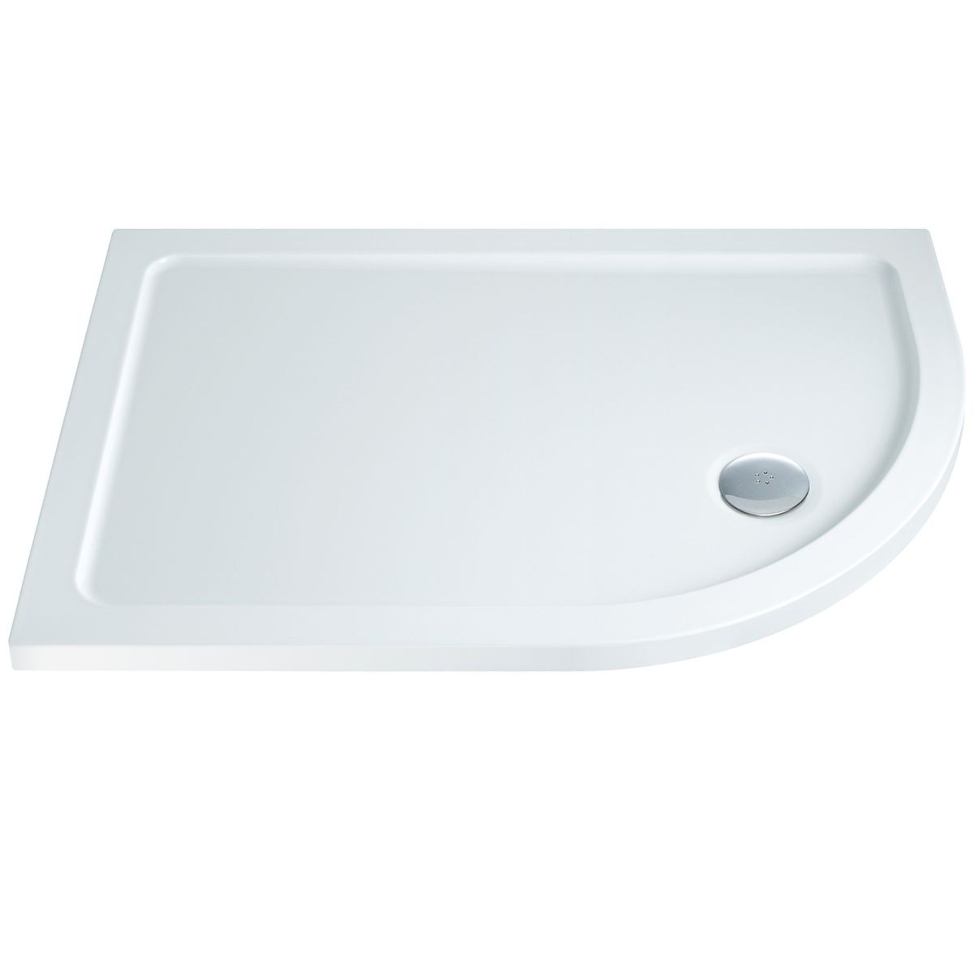 (AX44) New 1200 x 900 Quadrant Low Shower Tray Right Hand. RRP £198.00