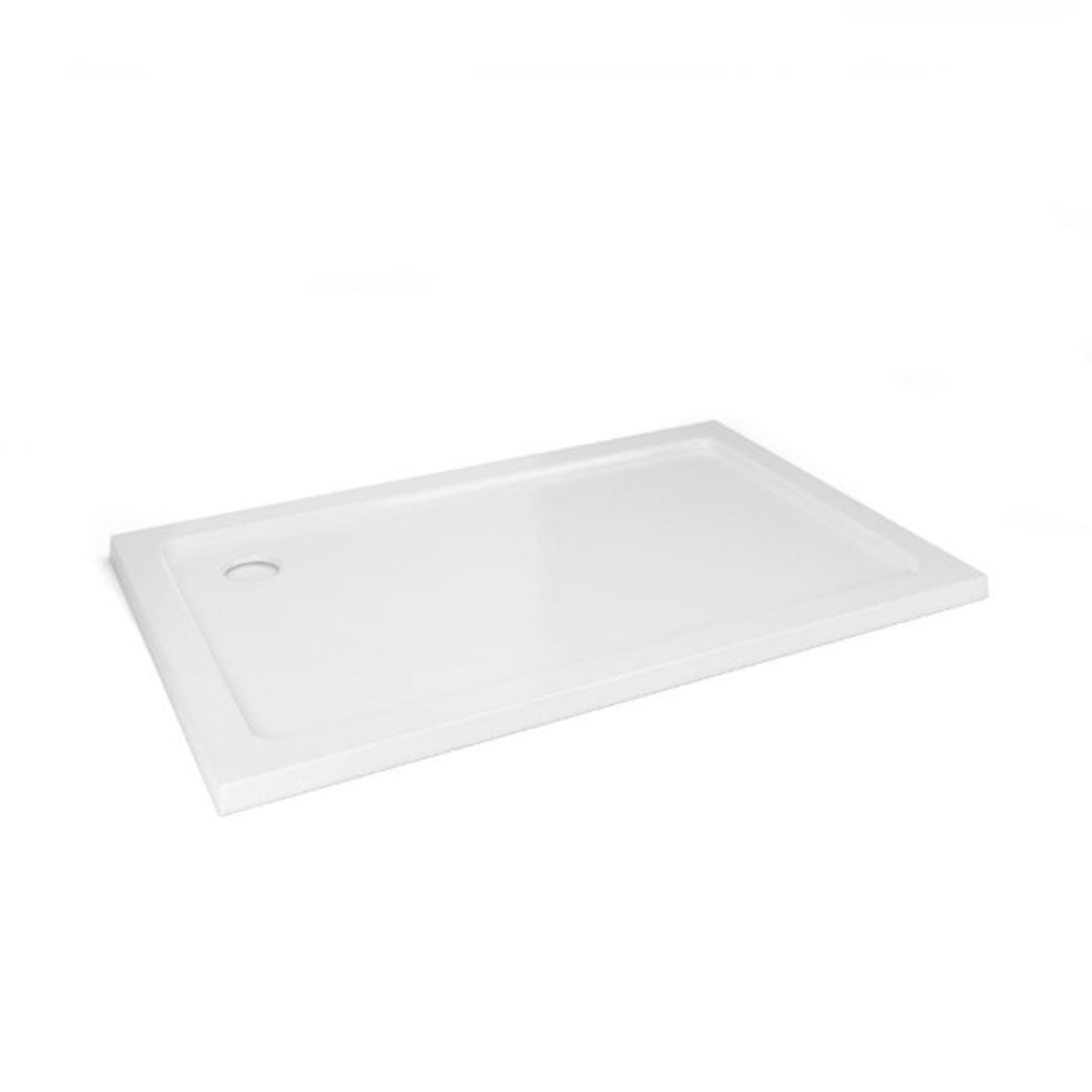 NEW (Z42) 1200x760mm Rectangular Ultra Slim Stone Shower Tray. RRP £331.99.Low profile ultra slim - Image 2 of 2