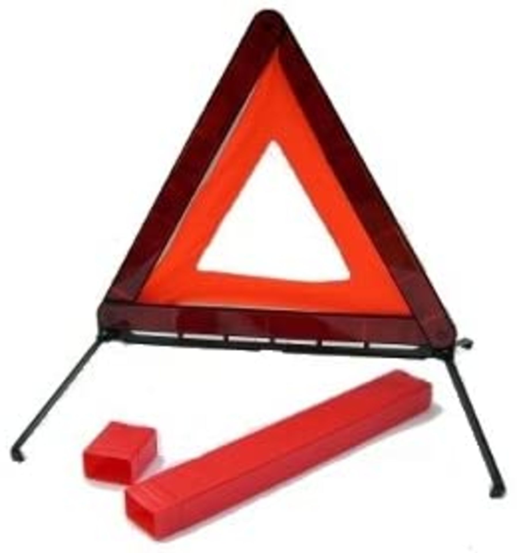 PALLET TO CONTAIN 480 X NEW BOXED AUTO-CARE WARNING TRIANGLES. RRP £15 EACH