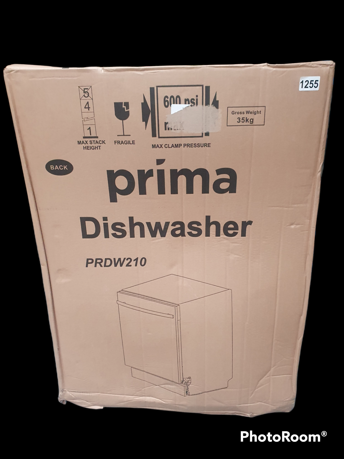 Prima PRDW210 Fully Intergrated 12 Place Dishwasher PRDW210RRP £400