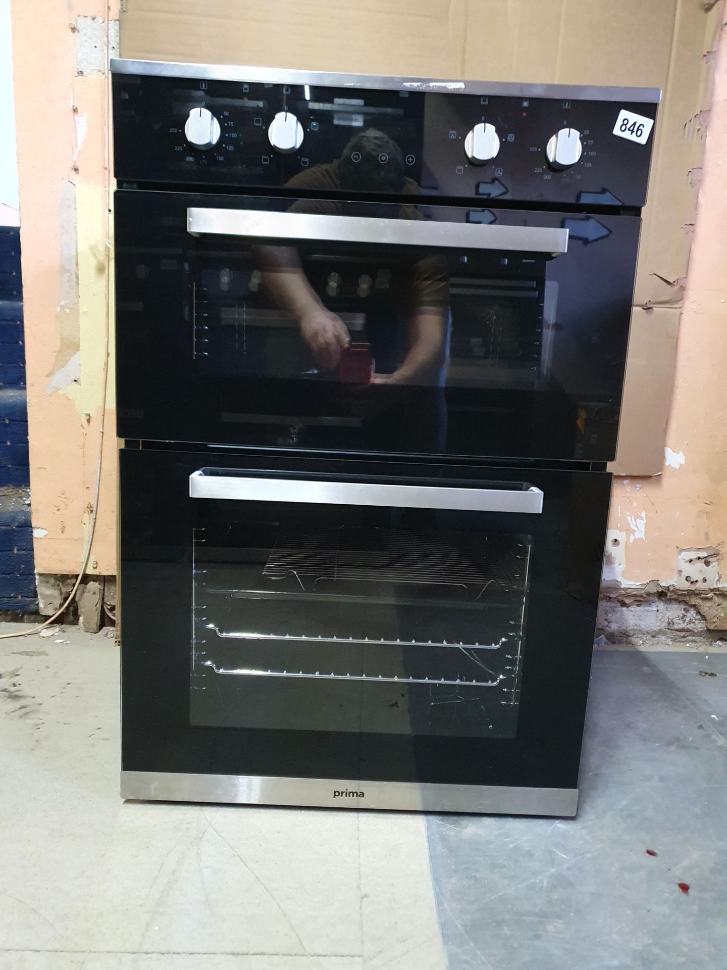 Prima+built in Double Electric Oven PRDO302 RRP £484