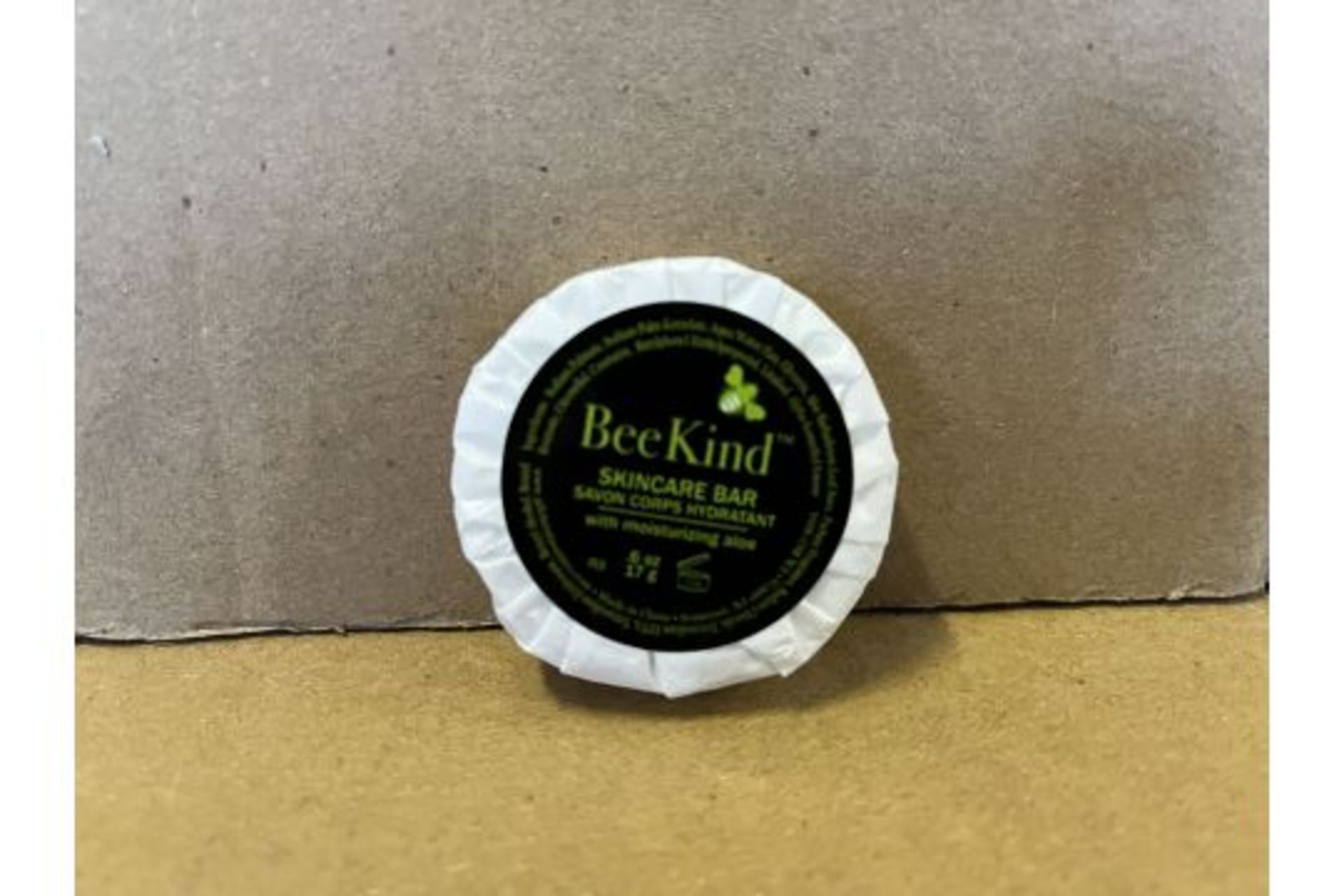 2000 X BRAND NEW BEEKIND 17G SOAP BARS IN 4 BOXES S1-7