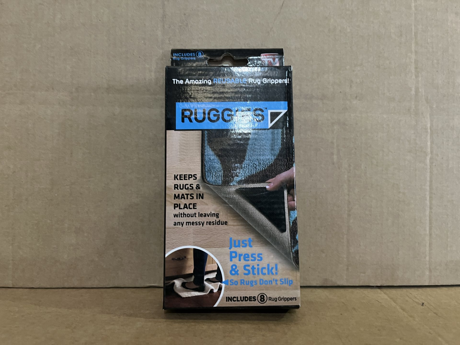 29 X BRAND NEW PACKS OF 8 RUGGIES PRESS AND STICK R10