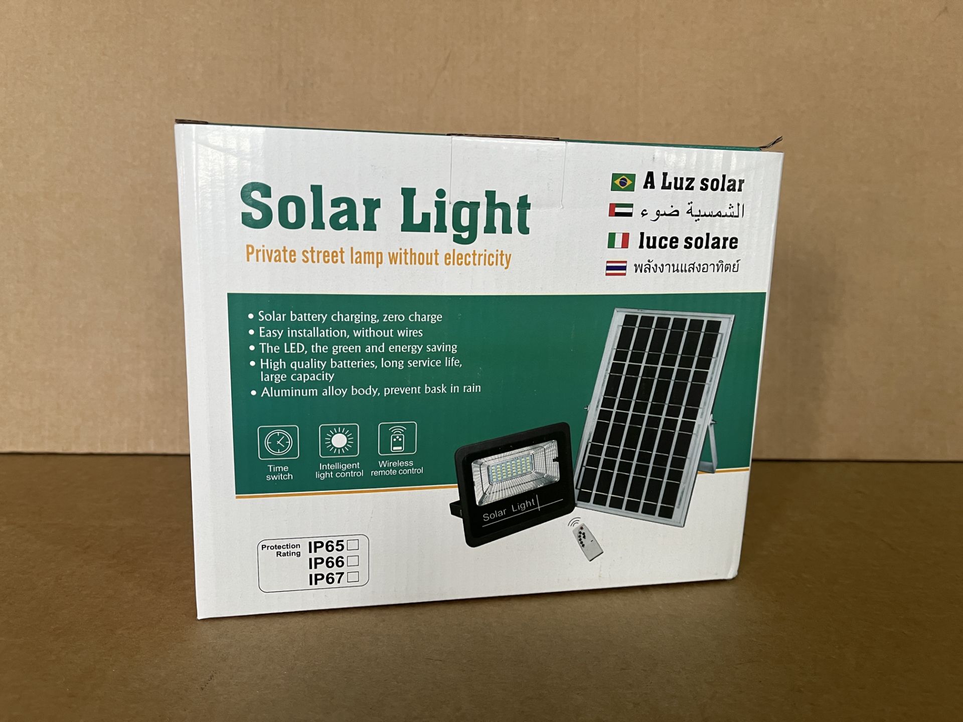 7 X BRAND NEW SOLAR PRIVATE STREET LAMP LIGHTS R15