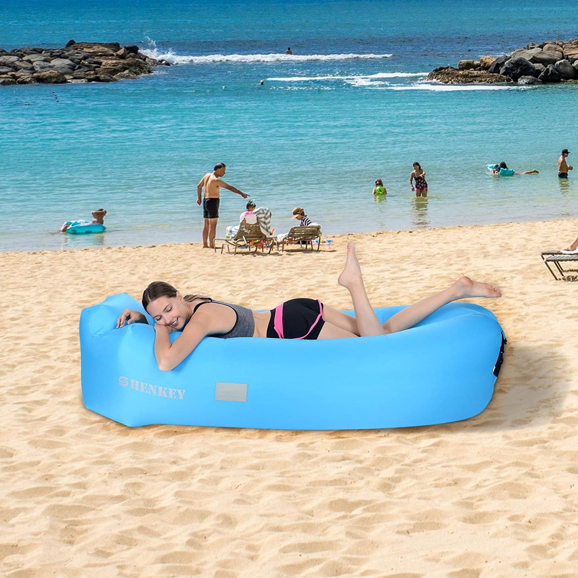 8 X BRAND NEW INTEY INFLATABLE LOUNGERS R6