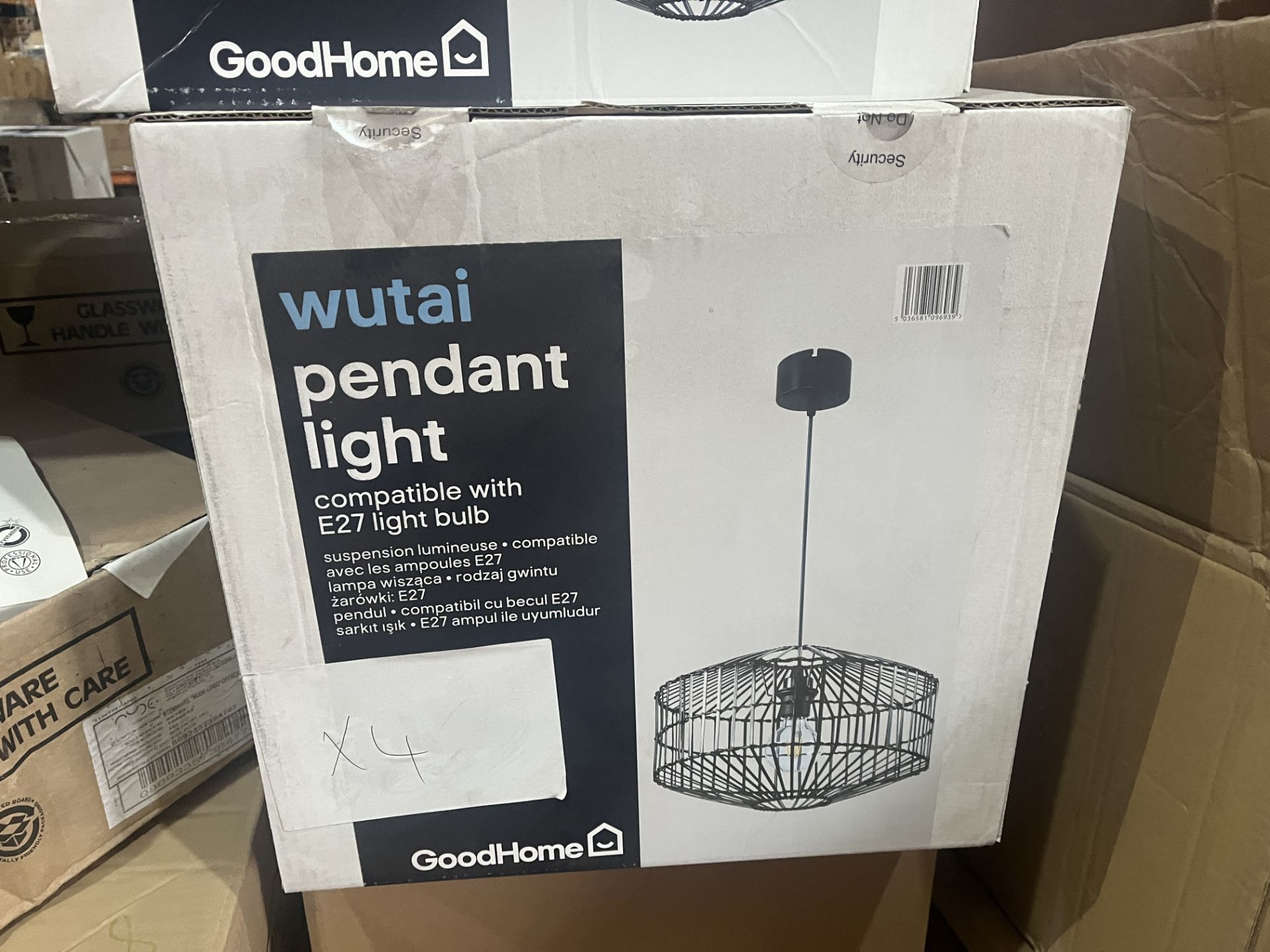 4 X BRAND NEW WUTAI PENDANT LIGHTS R18