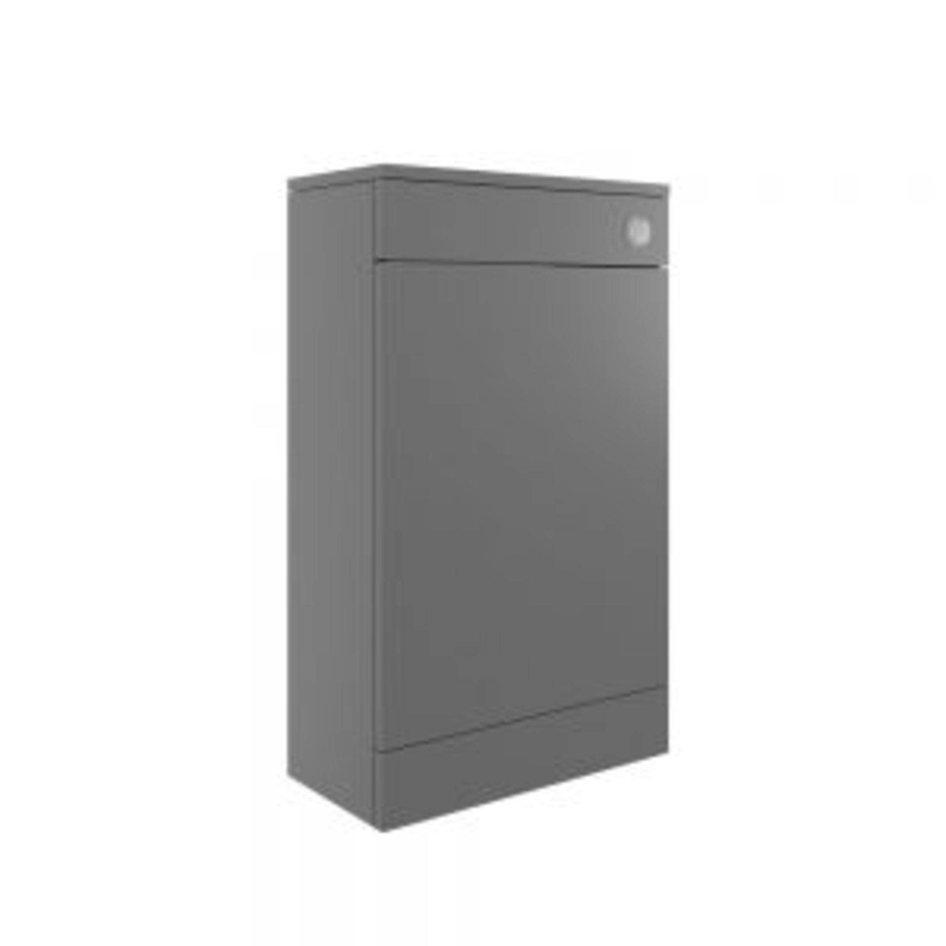 (AX30) New Morina Matt Urban Grey WC Furniture Unit DIFT1844. RRP £199.00. 500 x 252 x 830mm (WxDxH)