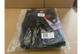 5 X BRAND NEW DICKIES GDT PREMIUM BLACK AND GREY WORK TROUSERS SIZE 28R RRP £90 EACH S1P