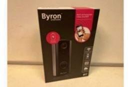 2 X BRAND NEW BYRON SMARTWARES WI-FI RECHARGEABLE VIDEO DOORBELL R8