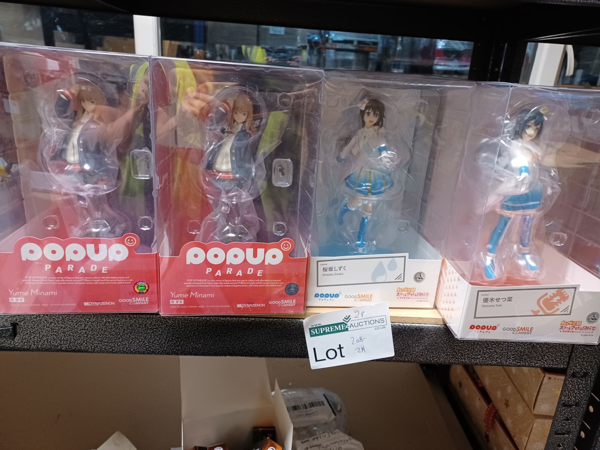 3 X MIXED ASSORTED POPUP PARADE JAPENESE COLLECTIBLE FIGURES MAY INCLUDE YUME MINAMI, SETSUNA YUKI