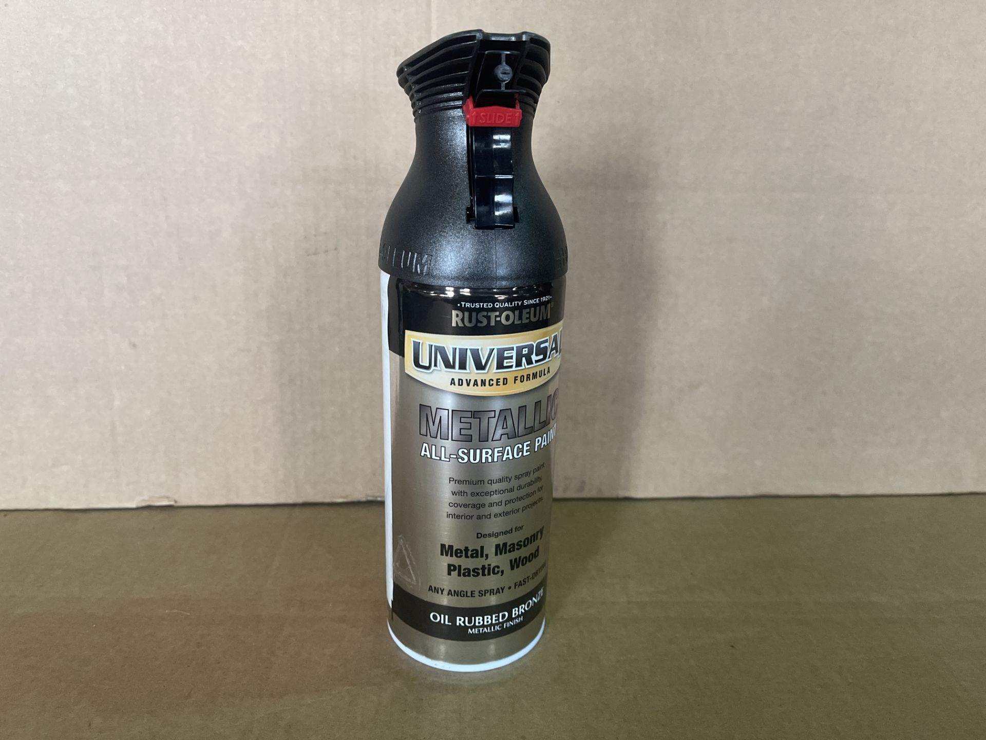 28 X BRAND NEW RUST OLEUM OIL RUBBED BRONZE METALLIC FINISH SPRAY PAINT 400ML R18