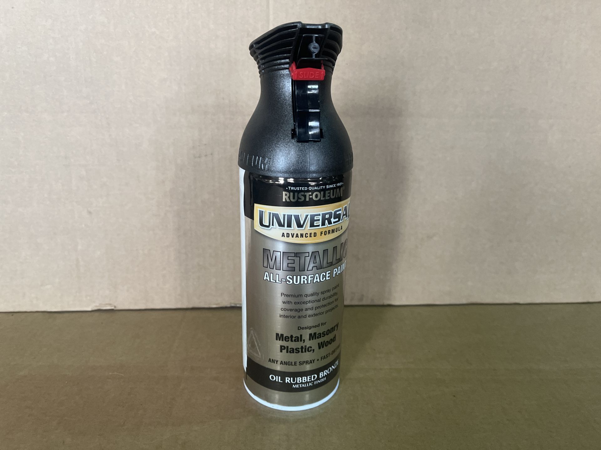 28 X BRAND NEW RUST OLEUM OIL RUBBED BRONZE METALLIC FINISH SPRAY PAINT 400ML R18